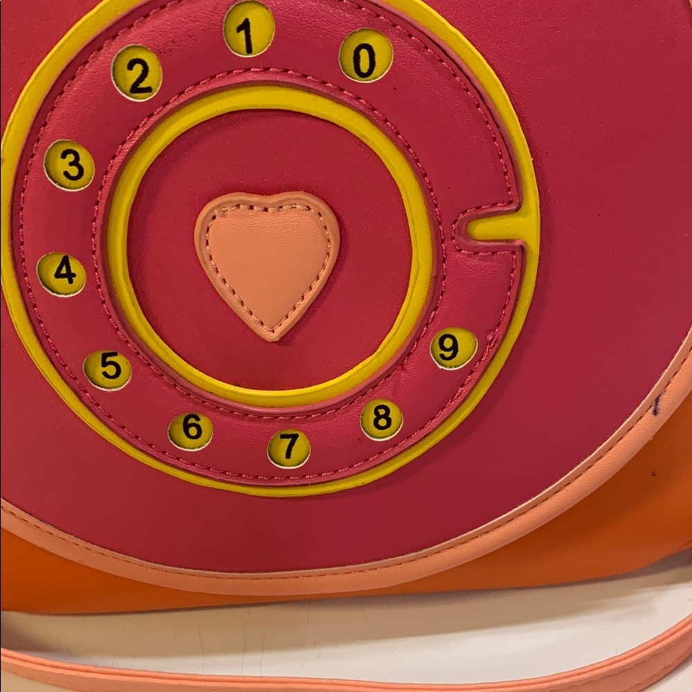 Colorful Retro Telephone Handbag - Picture 3 of 4